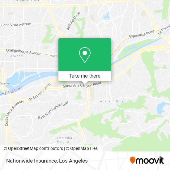 Nationwide Insurance map