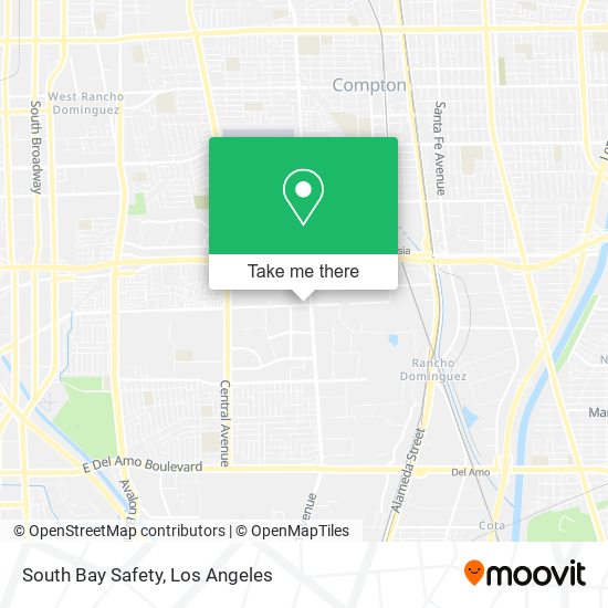 South Bay Safety map