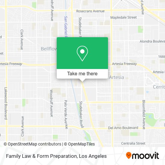 Family Law & Form Preparation map