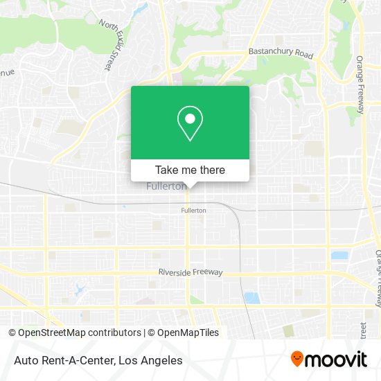 Auto Rent-A-Center map