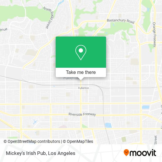 Mickey's Irish Pub map