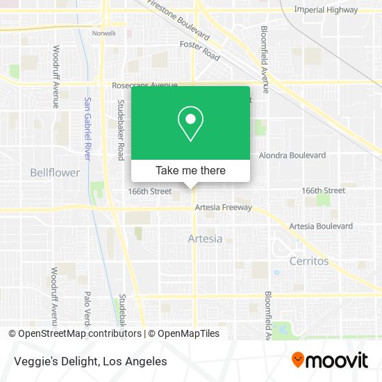 Veggie's Delight map