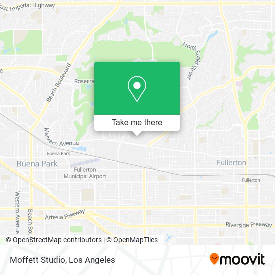 Moffett Studio map