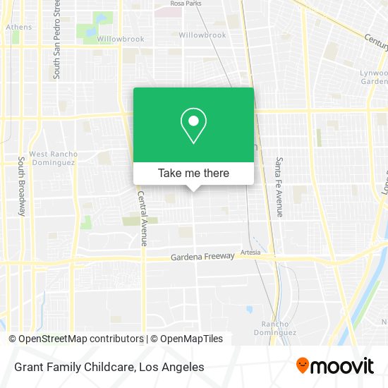 Grant Family Childcare map