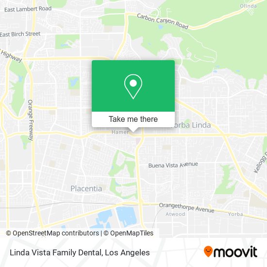 Linda Vista Family Dental map