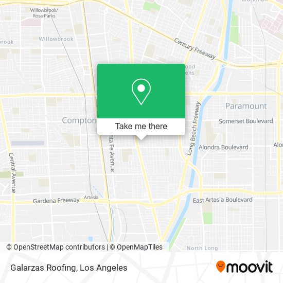 Galarzas Roofing map