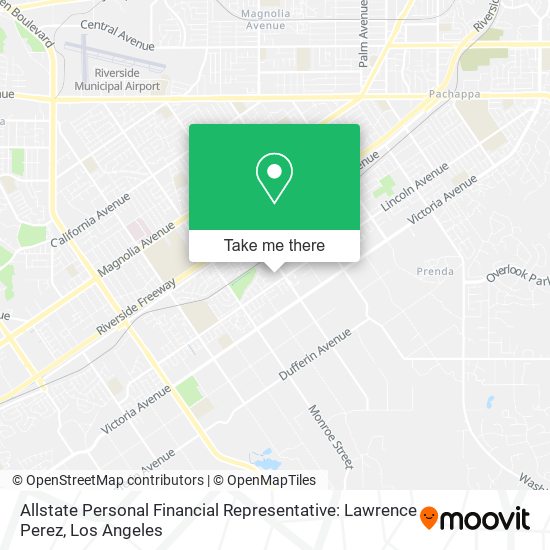 Allstate Personal Financial Representative: Lawrence Perez map