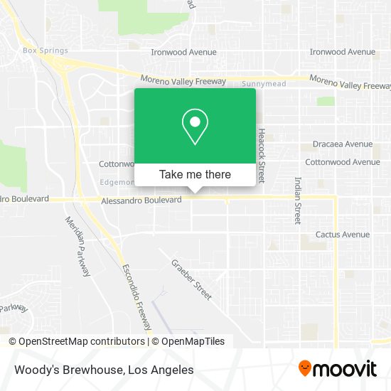 Mapa de Woody's Brewhouse