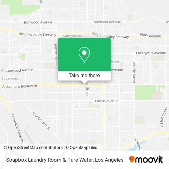 Mapa de Soapbox Laundry Room & Pure Water
