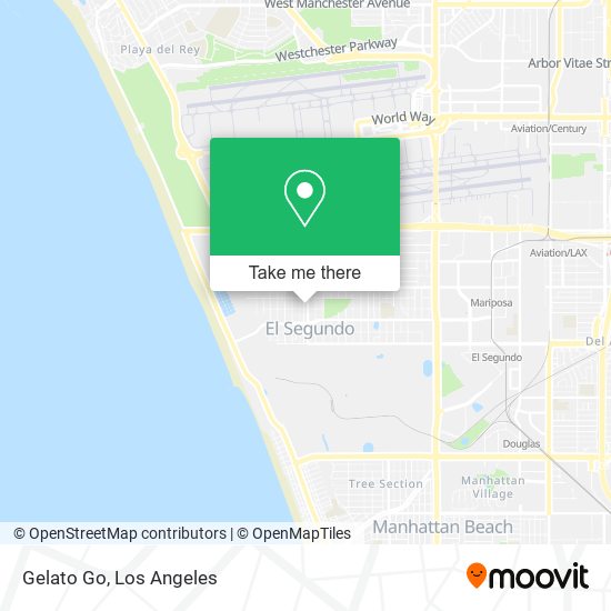 Gelato Go map