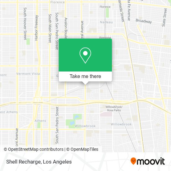 Shell Recharge map