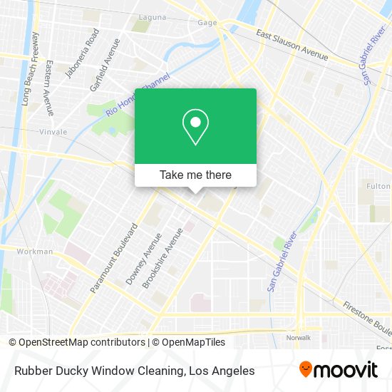 Rubber Ducky Window Cleaning map