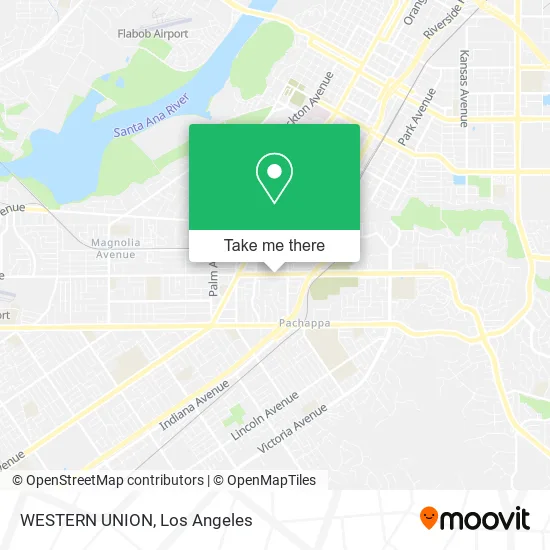 Mapa de WESTERN UNION