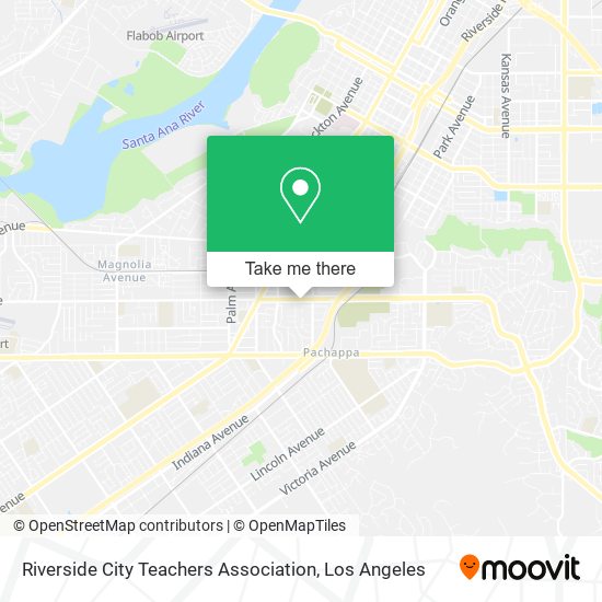 Riverside City Teachers Association map