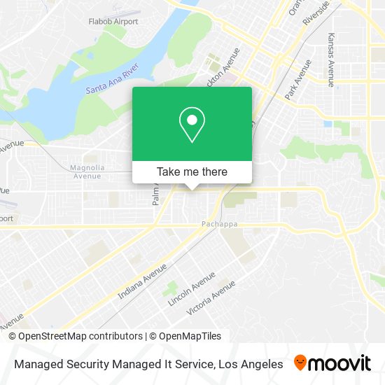 Mapa de Managed Security Managed It Service