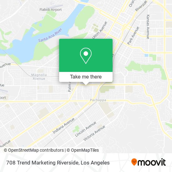 708 Trend Marketing Riverside map