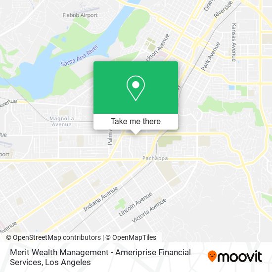 Mapa de Merit Wealth Management - Ameriprise Financial Services