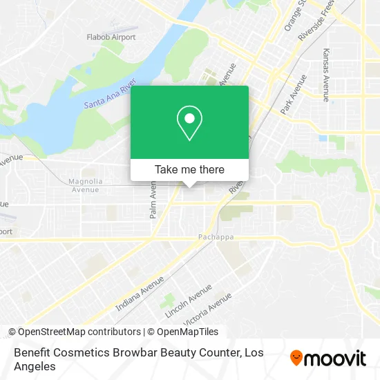 Mapa de Benefit Cosmetics Browbar Beauty Counter
