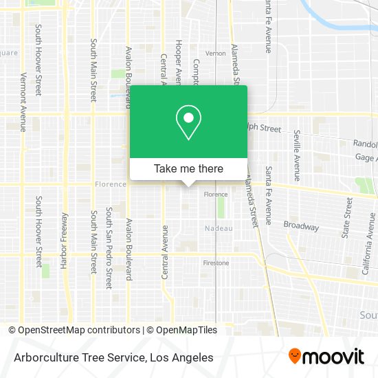 Arborculture Tree Service map