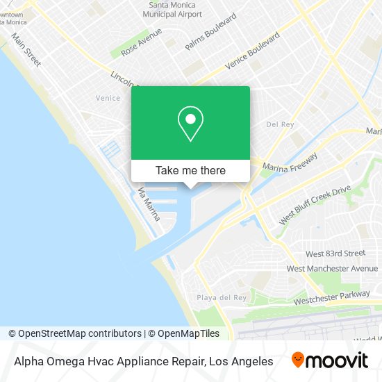 Mapa de Alpha Omega Hvac Appliance Repair