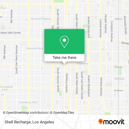 Shell Recharge map