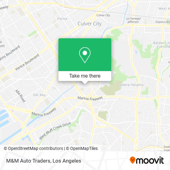 Mapa de M&M Auto Traders