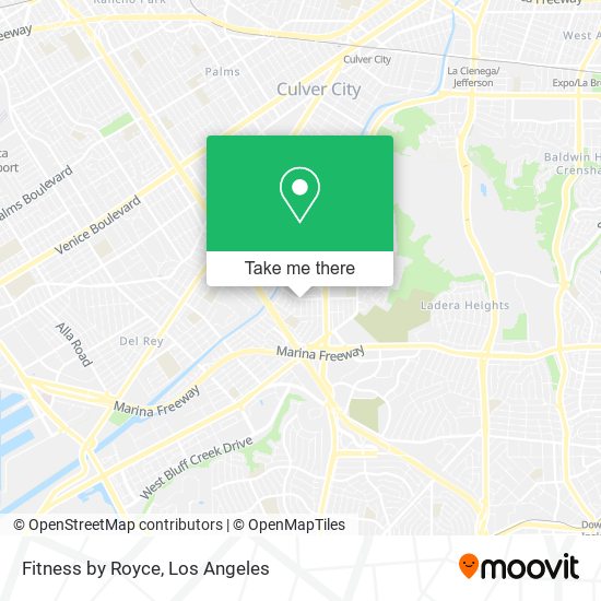 Fitness by Royce map