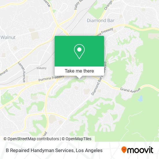 B Repaired Handyman Services map