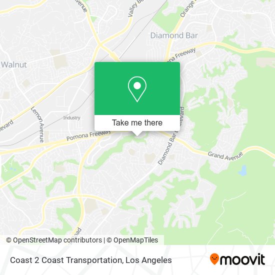 Coast 2 Coast Transportation map