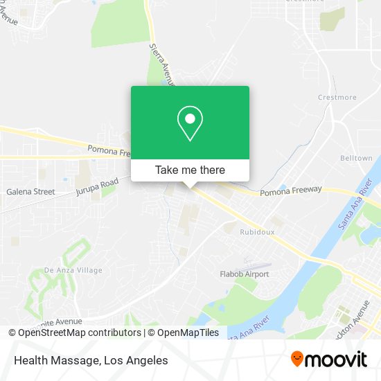 Health Massage map