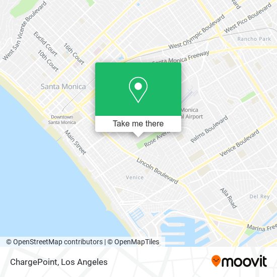 ChargePoint map