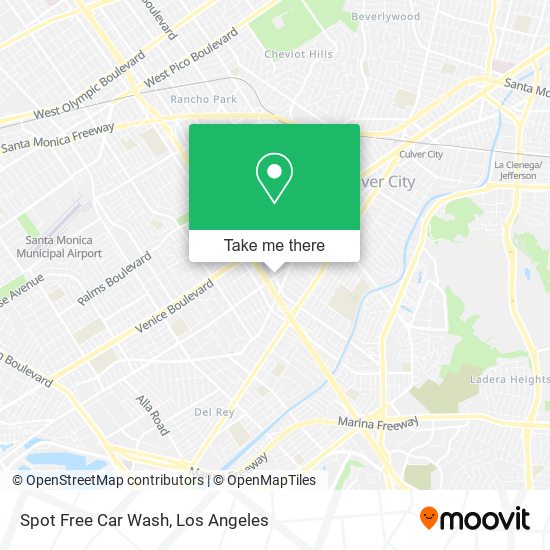 Spot Free Car Wash map