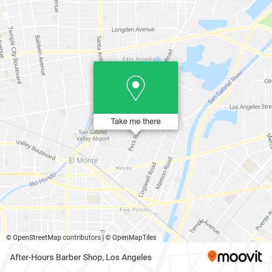 Mapa de After-Hours Barber Shop