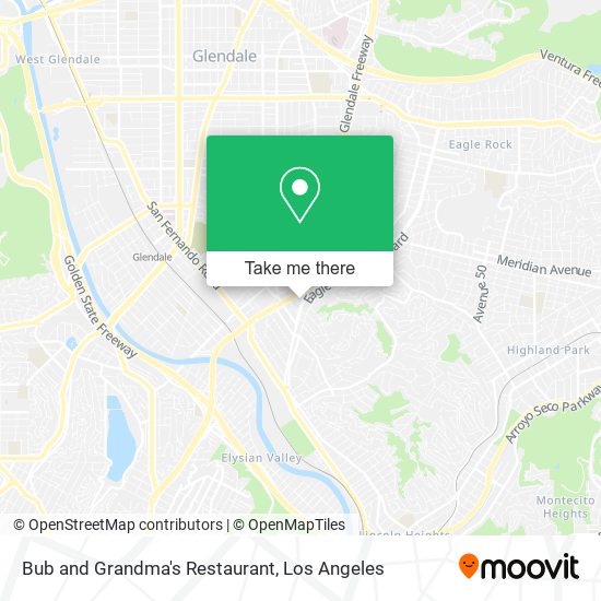 Mapa de Bub and Grandma's Restaurant