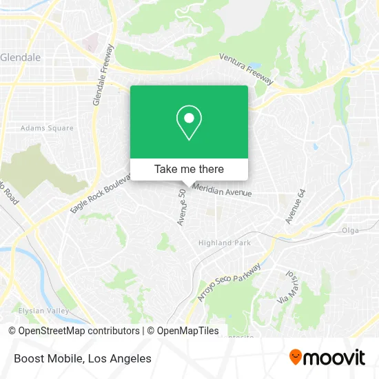 Boost Mobile map