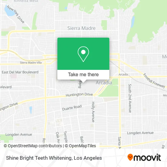 Shine Bright Teeth Whitening map
