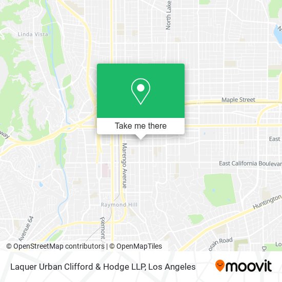 Laquer Urban Clifford & Hodge LLP map