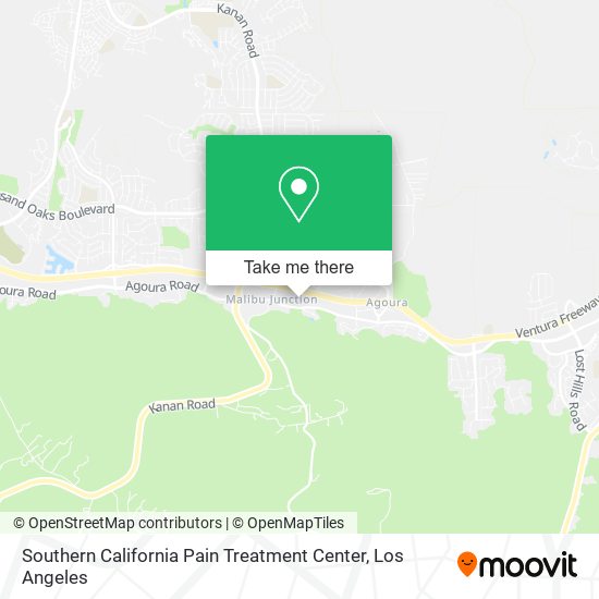 Southern California Pain Treatment Center map