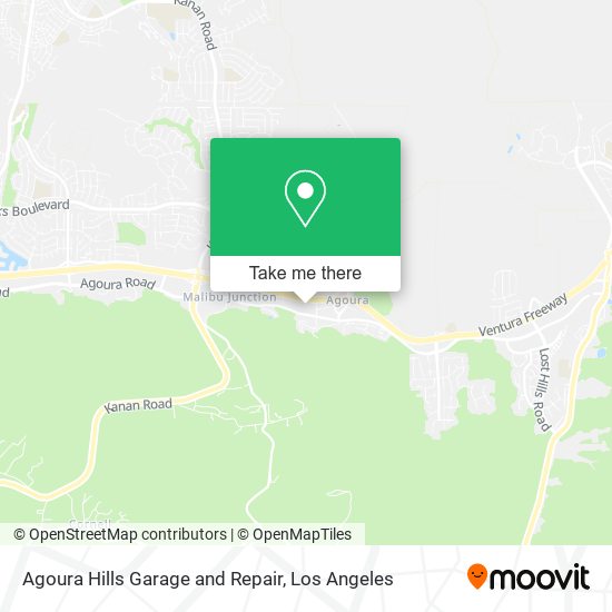 Agoura Hills Garage and Repair map