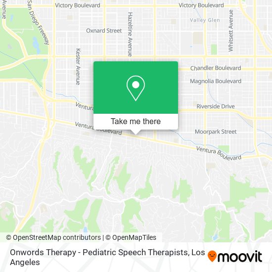 Onwords Therapy - Pediatric Speech Therapists map