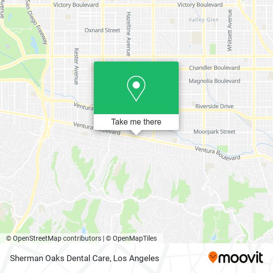 Mapa de Sherman Oaks Dental Care