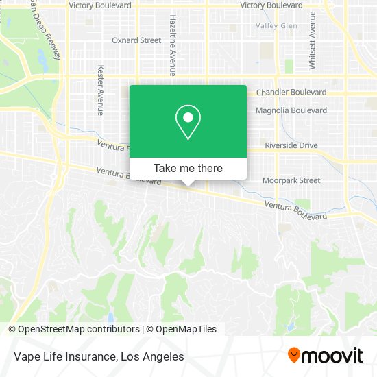 Vape Life Insurance map