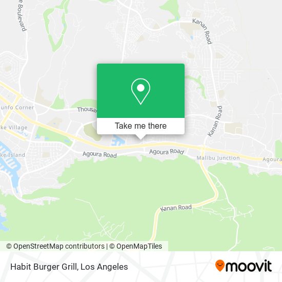 Mapa de Habit Burger Grill