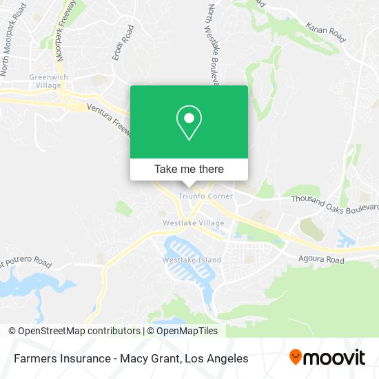 Mapa de Farmers Insurance - Macy Grant