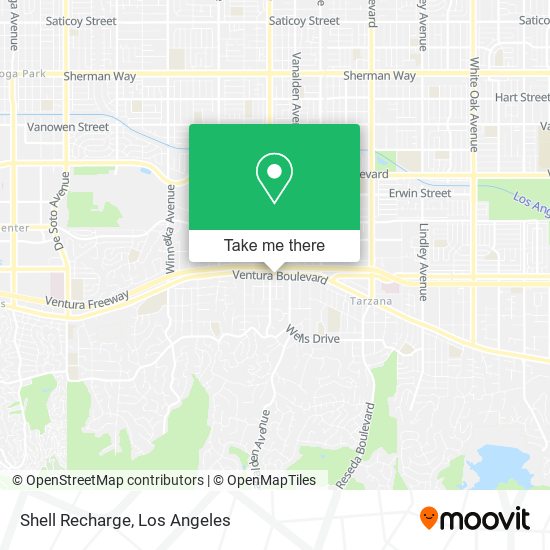 Shell Recharge map