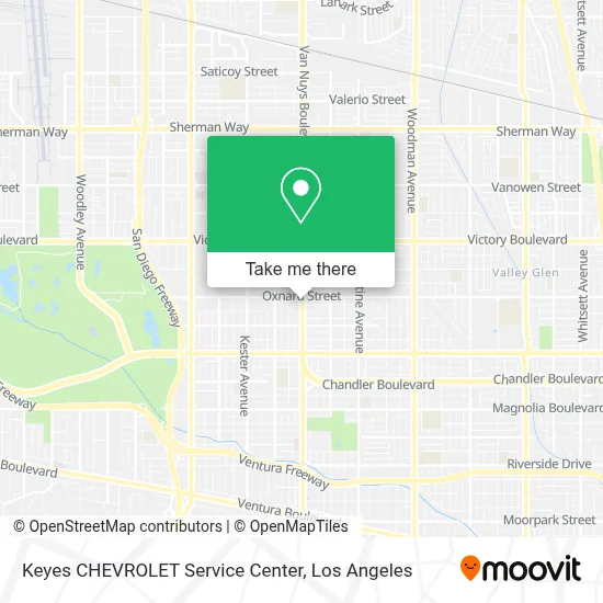 Keyes CHEVROLET Service Center map