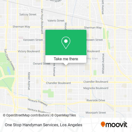 Mapa de One Stop Handyman Services