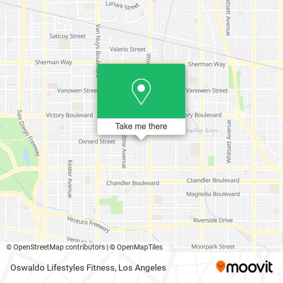 Oswaldo Lifestyles Fitness map