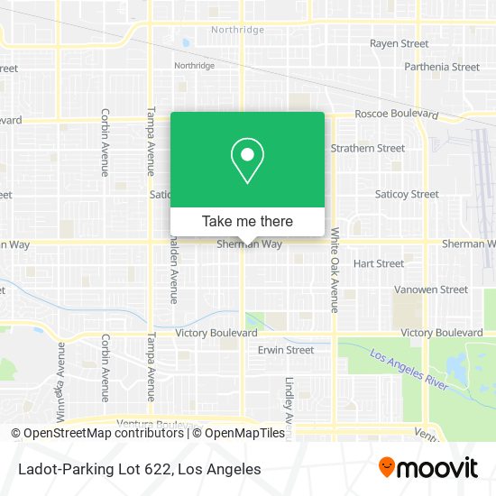Ladot-Parking Lot 622 map
