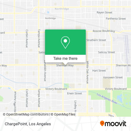 Mapa de ChargePoint